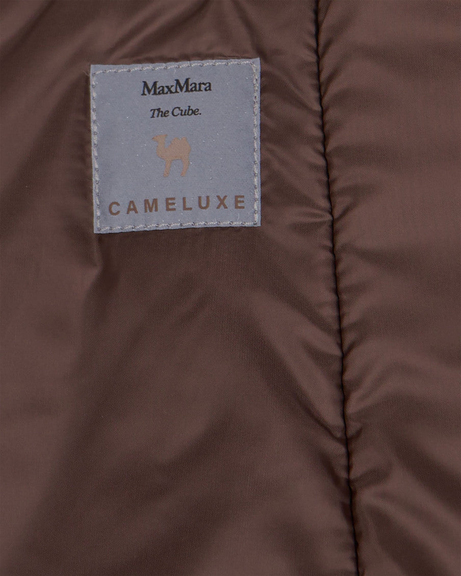 Brown Solid Hood Jacket 3