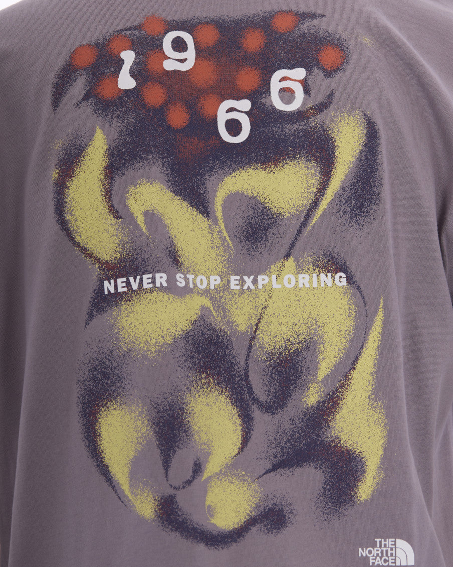 Light Purple Logo Crew Neck T-Shirt 2