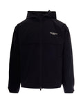 Black Logo Hood Jacket 1