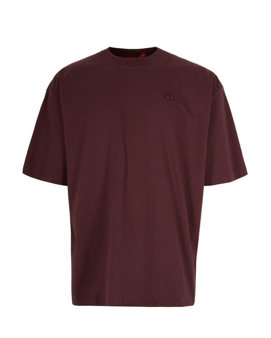 Maroon Crew Neck T-Shirt 1