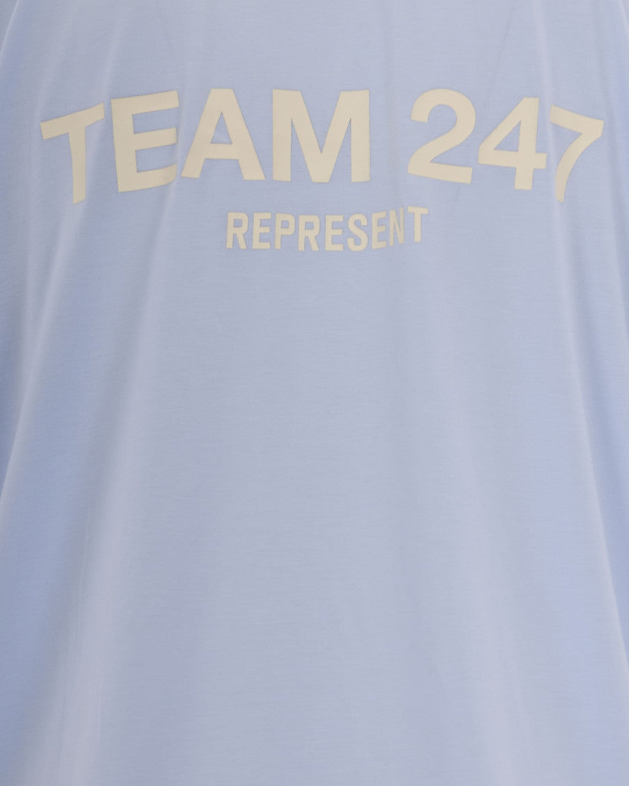 Light Blue Printed T-Shirt 2