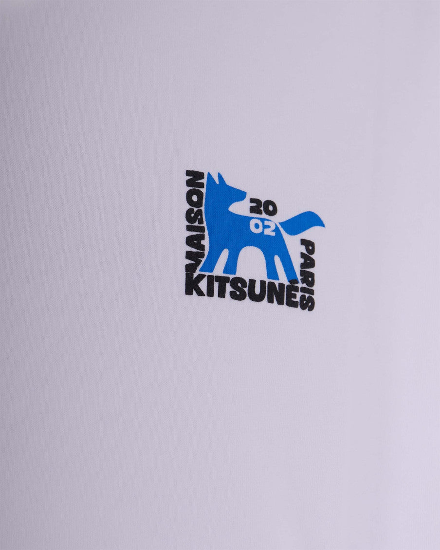 White Crew Neck T-Shirt 2