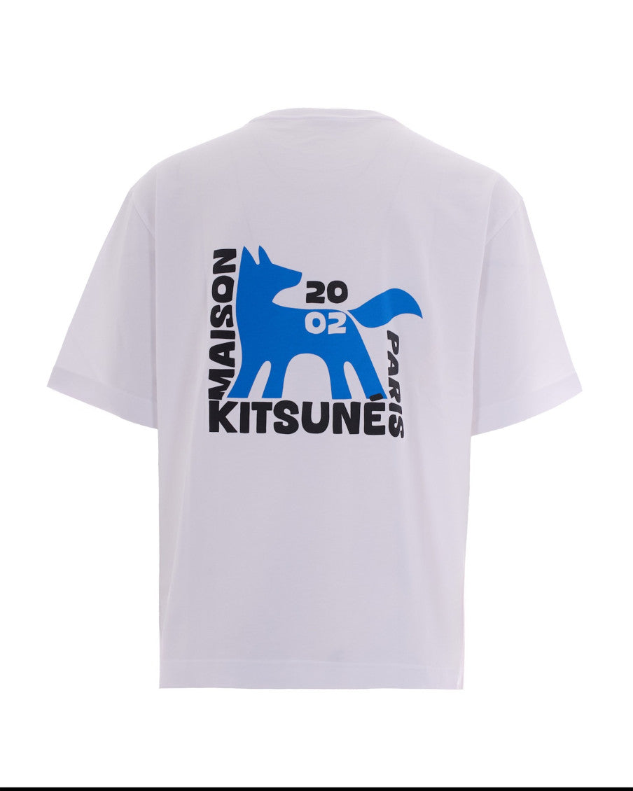 White Crew Neck T-Shirt 3