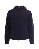 Navy Blue Hooded Jacket 1