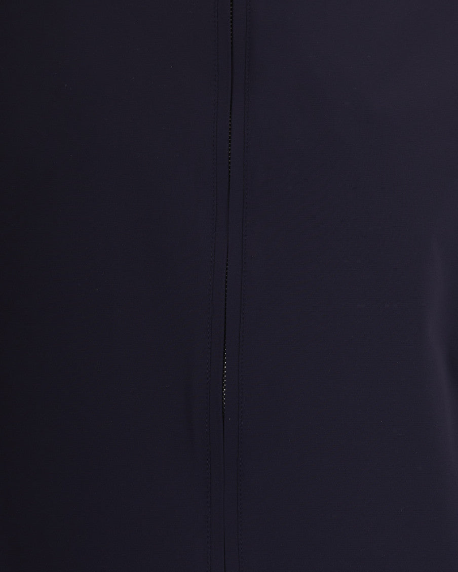 Navy Blue Hooded Jacket 3