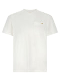 White Solid Crew Neck T-Shirt 1