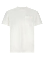 White Solid Crew Neck T-Shirt 1