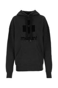 Black Cotton Mansel Sweatshirt 1