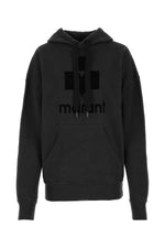 Black Cotton Mansel Sweatshirt 1