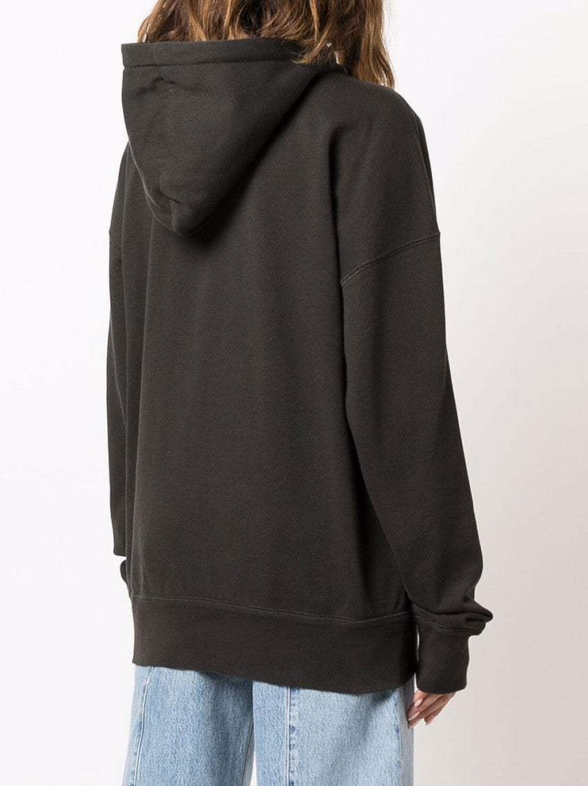 Black Cotton Mansel Sweatshirt 4
