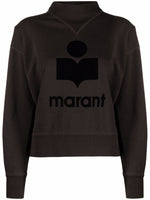 Dark Grey Moby Logo Sweatshirt 1