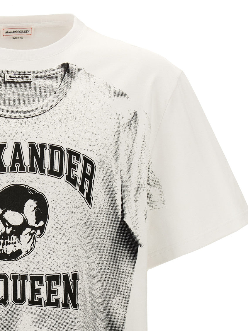 Black Cotton T-shirt with front graphic print 3