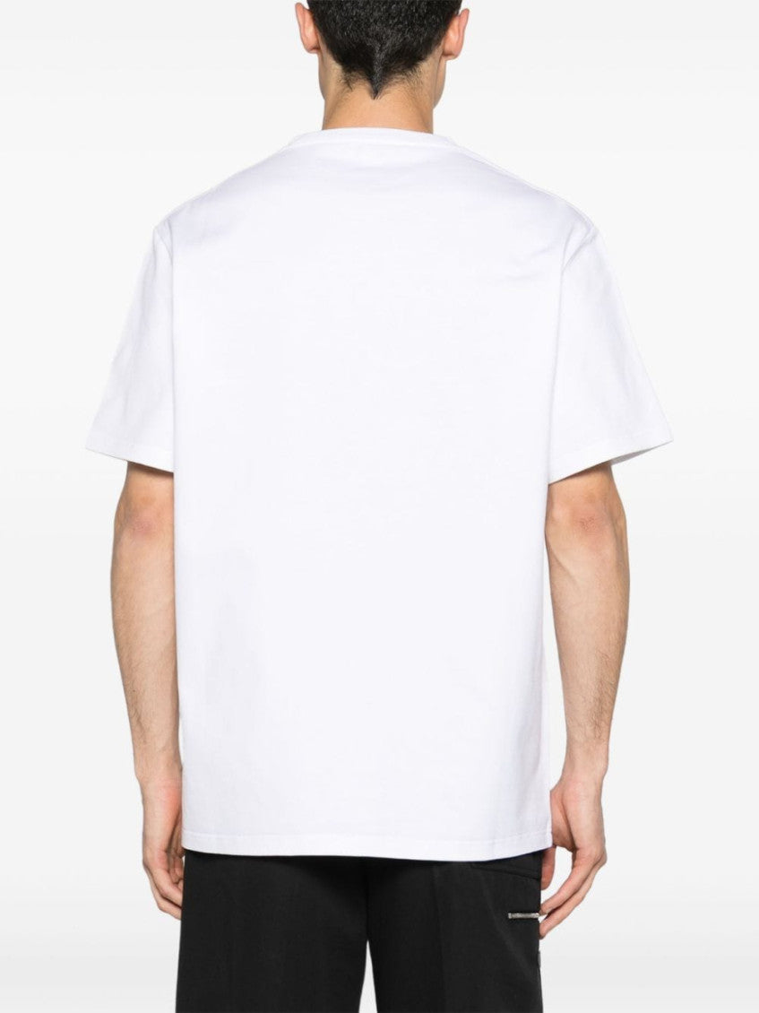 Black Cotton T-shirt with front graphic print 5