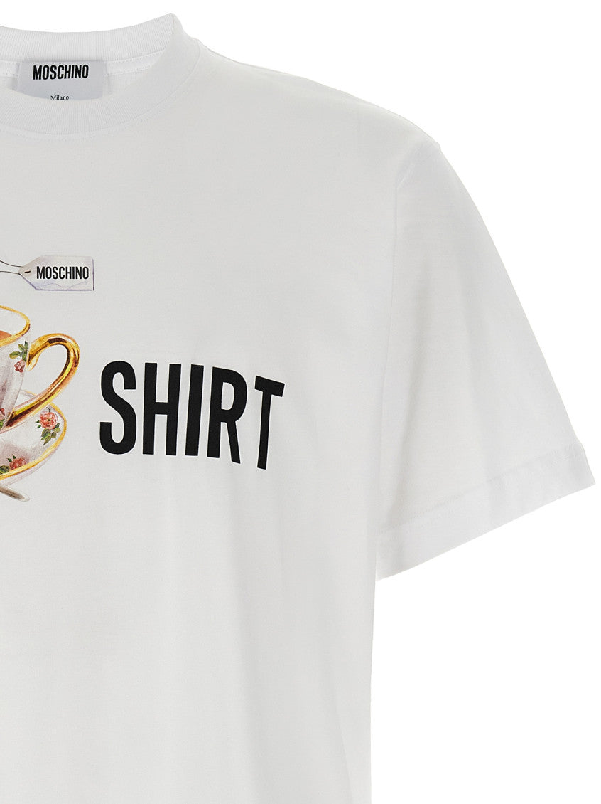 White Printed T-shirt 3
