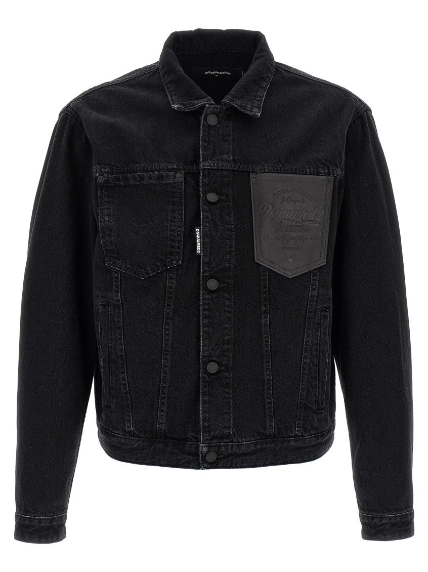 Black Denim jacket 1