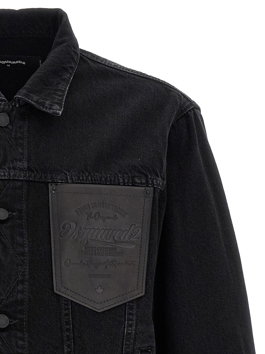 Black Denim jacket 3