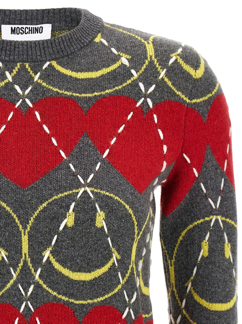 Multicolor 'Smiley' sweater 3