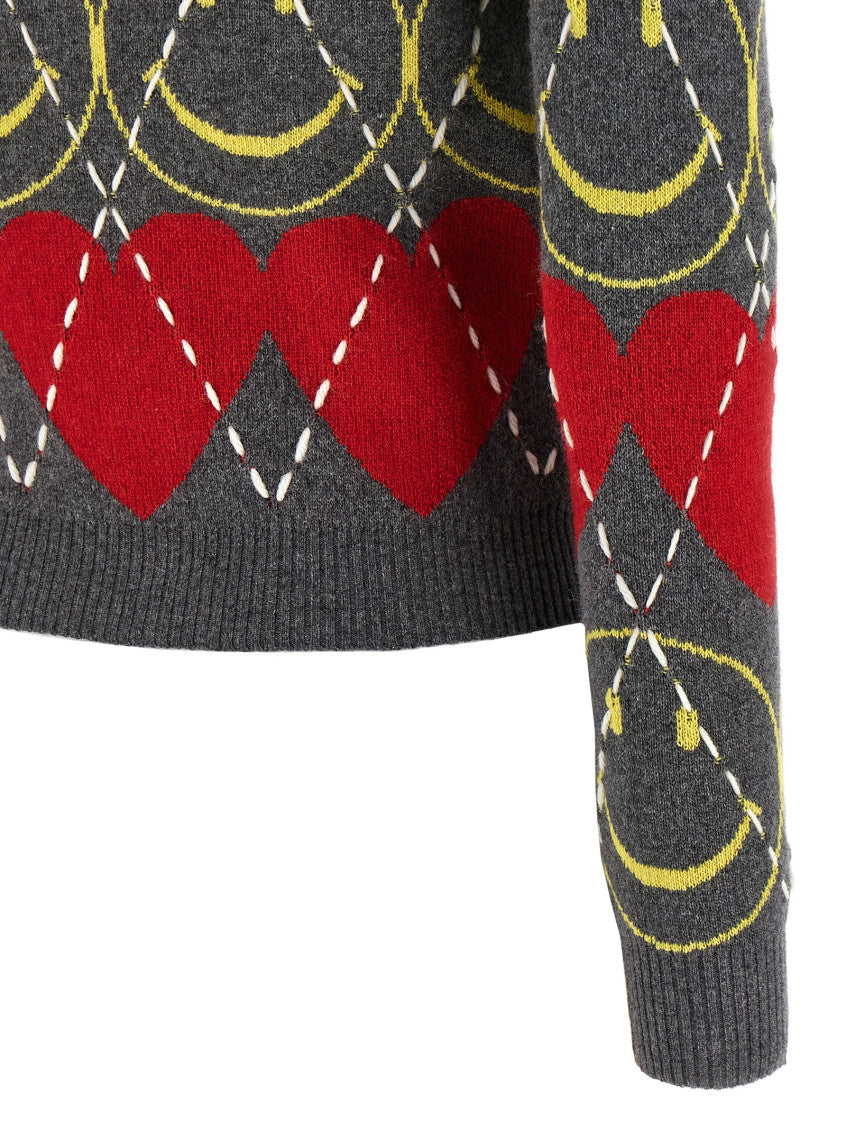 Multicolor 'Smiley' sweater 4