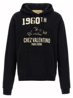 Black Printed Logo Hoodie 1