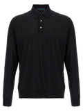 Black 'Ciro' polo shirt 1