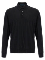 Black 'Ciro' polo shirt 1