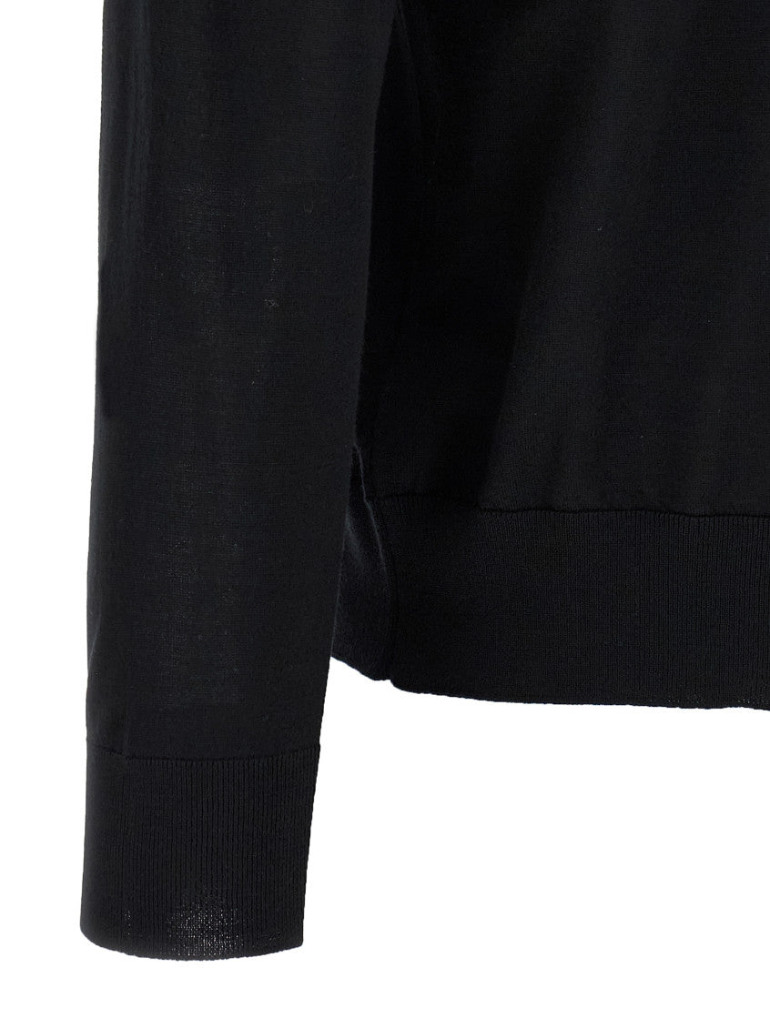 Black 'Ciro' polo shirt 4