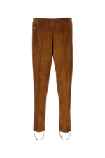 Caramel suede pant  1