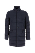Dark Blue Down Puffer Jacket 1