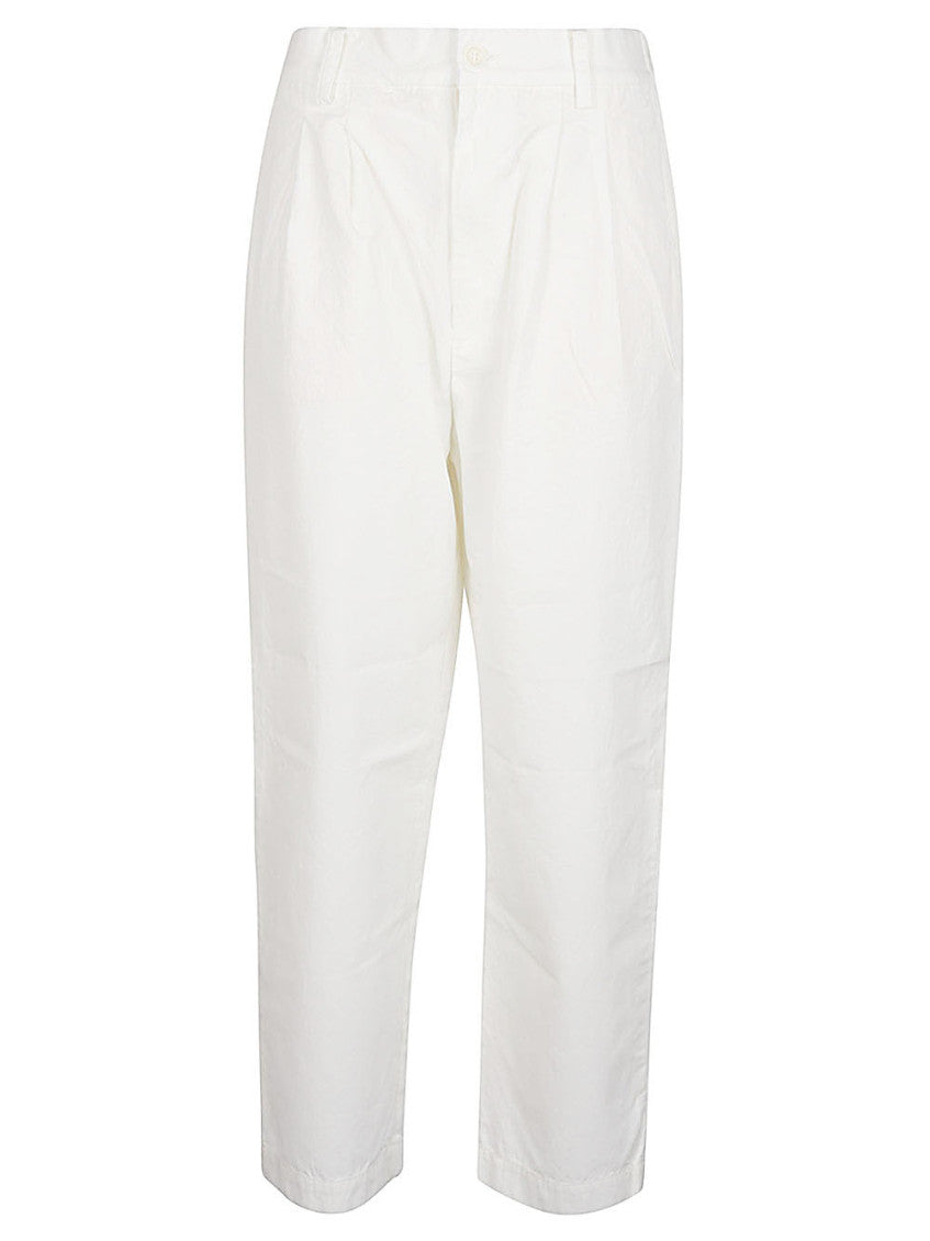 White Cotton Trousers 1