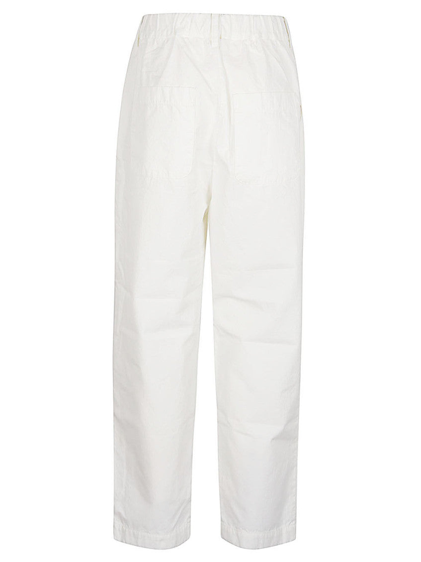 White Cotton Trousers 2