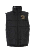 Black Reversible Sleeveless Down Jacket 1