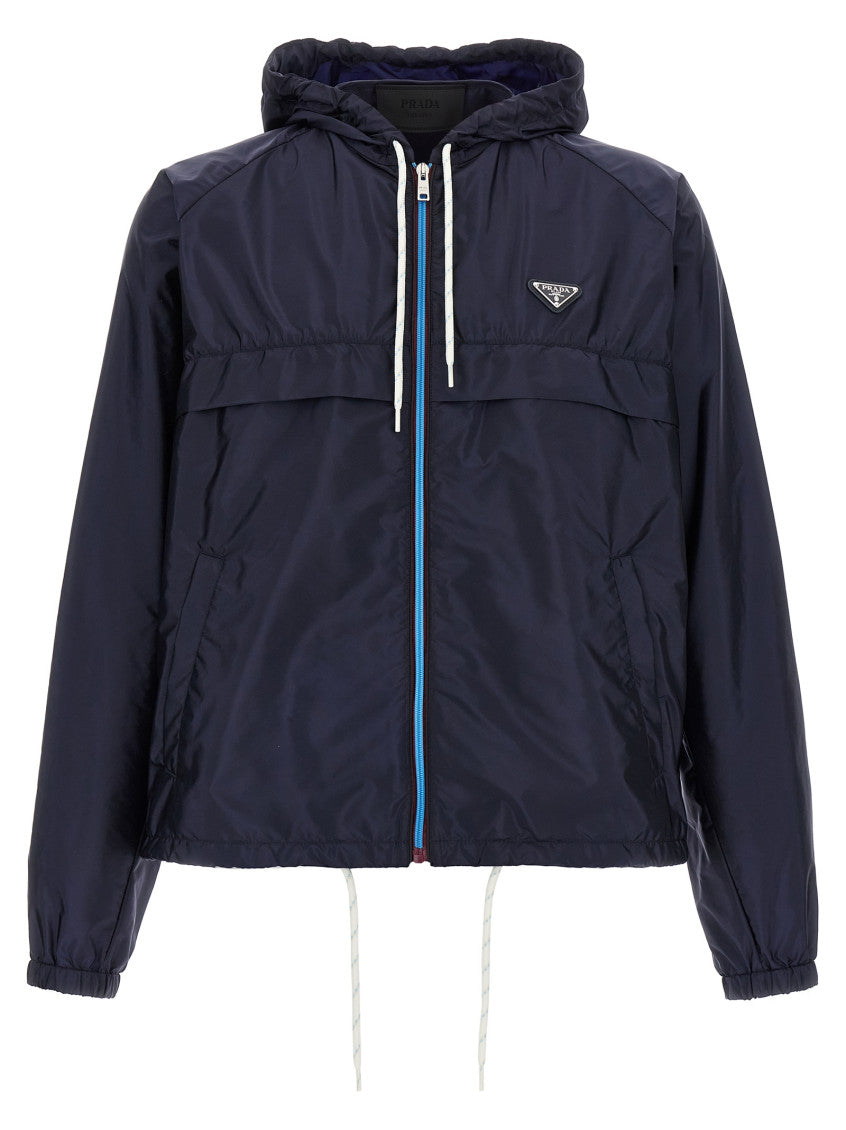 Blue Re-Nylon Jacket 1