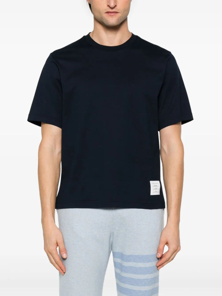 Navy Blue Crewneck Logo T-Shirt 3
