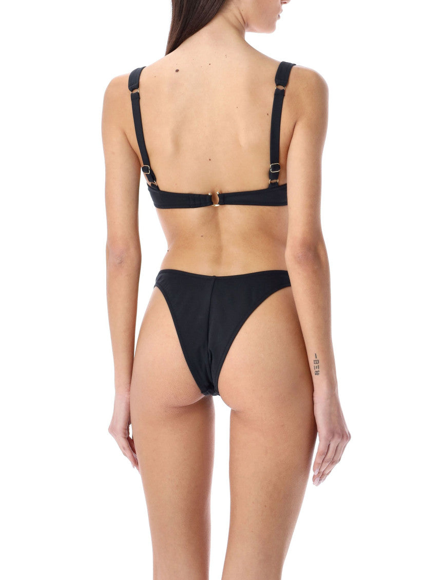 Black Brigitte Bikini Bottom 3