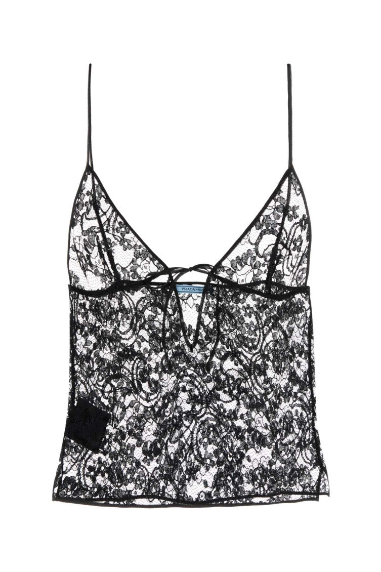 Black lace top  1