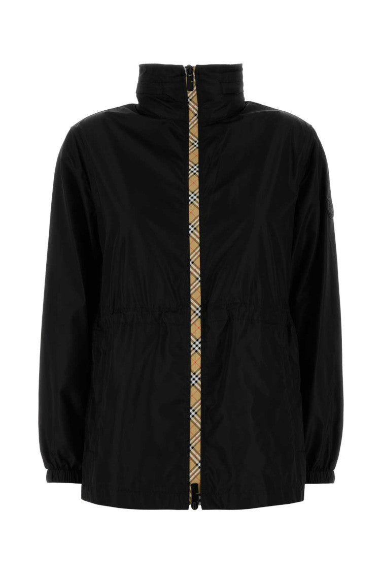 Black Nylon Parka 1
