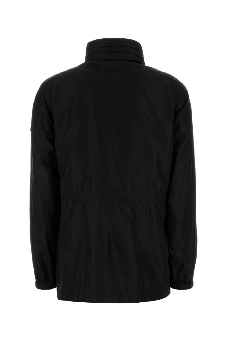 Black Nylon Parka 2