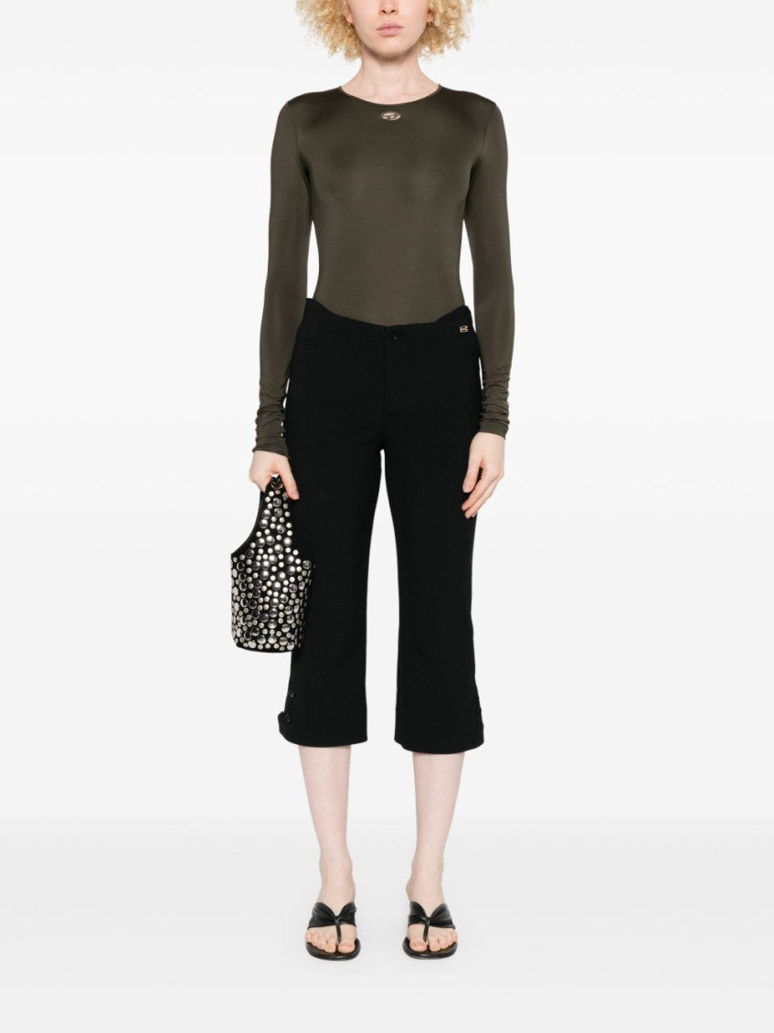 Olive long-sleeve bodysuit 3