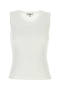White Sleeveless Top 1