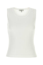 White Sleeveless Top 1