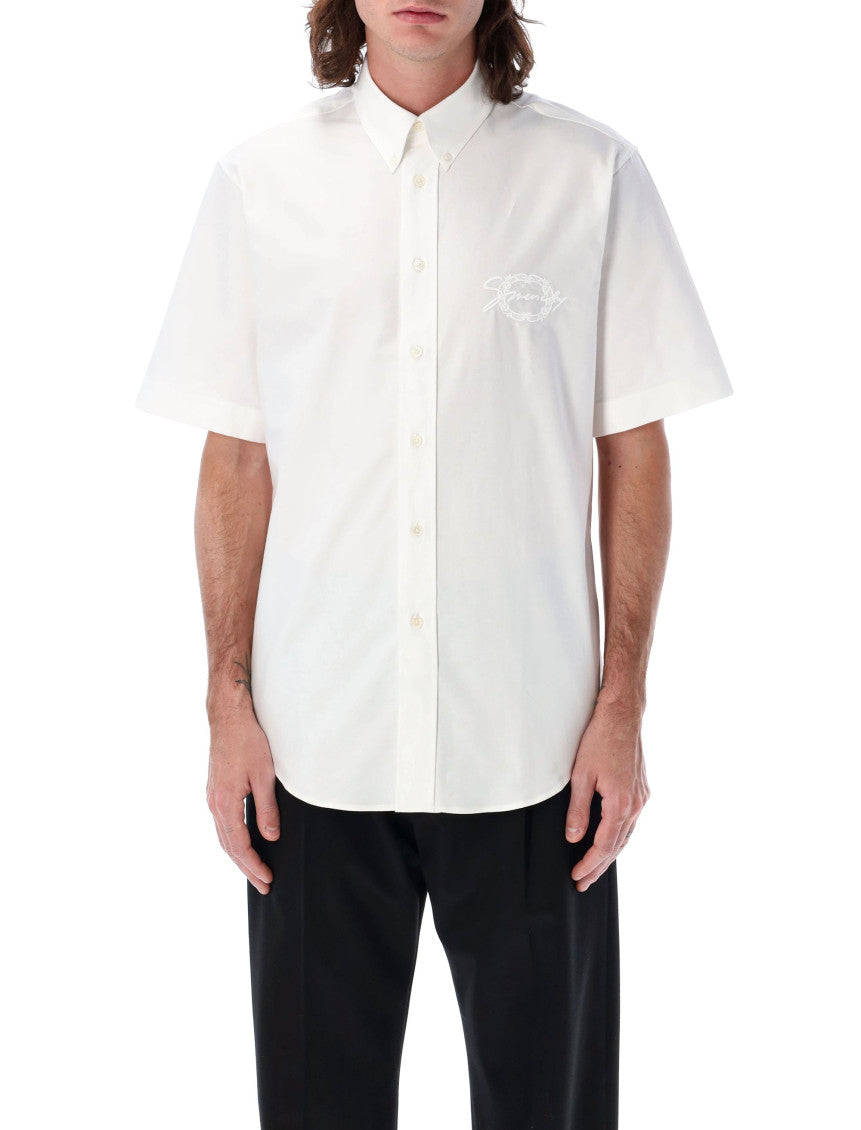 White Short Sleeve Shirt 1