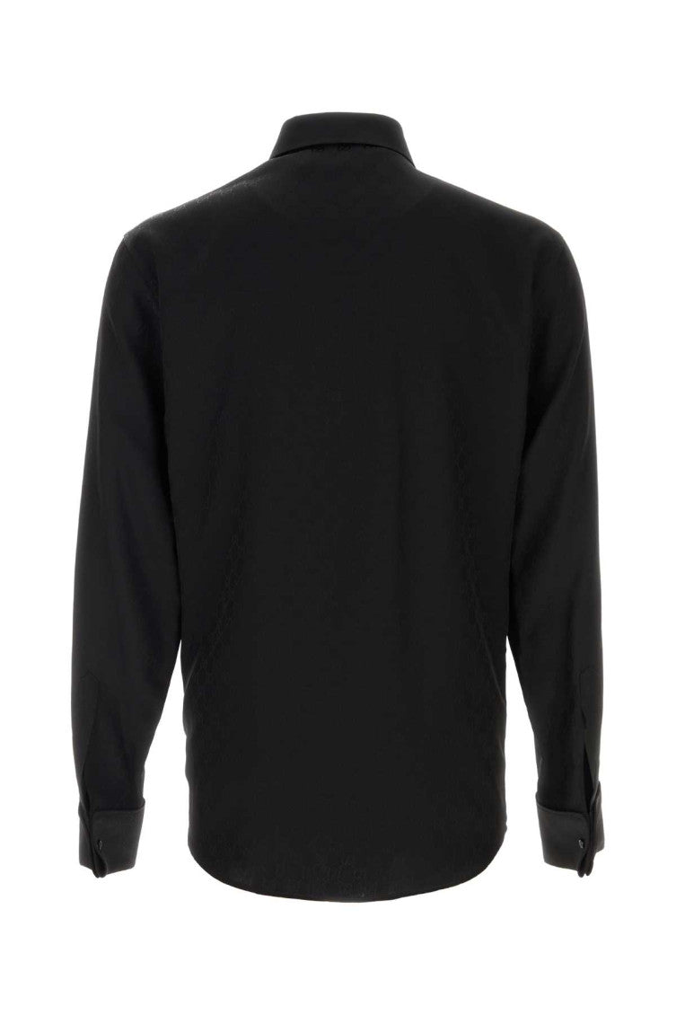 Black Regular Logo Shirt 2