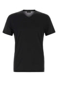 Black V Neck T-Shirt 1