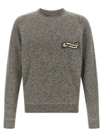 Grey Crew Neck Sweater 1