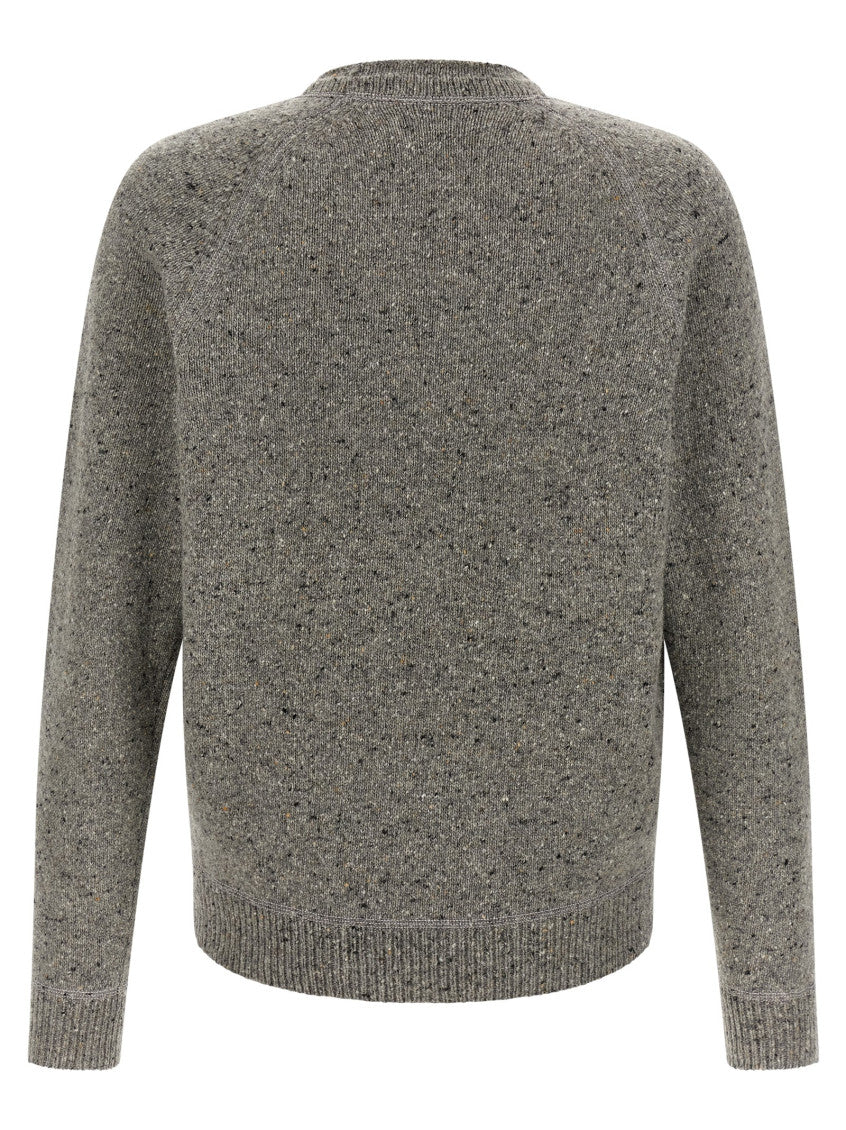 Grey Crew Neck Sweater 2