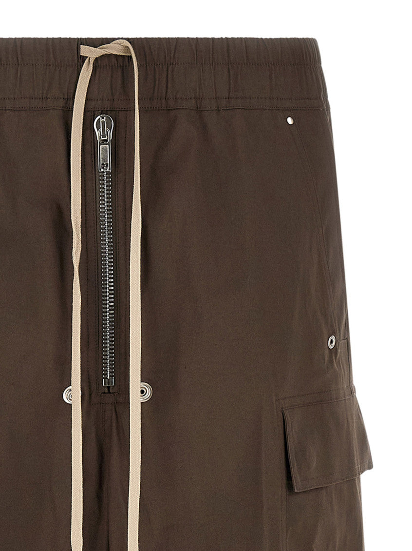 Brown Relaxed Cargo Pants 3