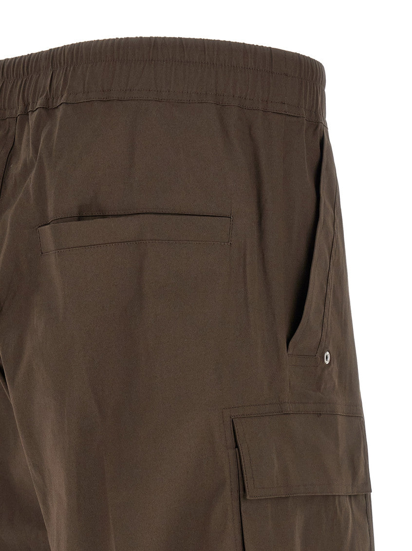 Brown Relaxed Cargo Pants 4