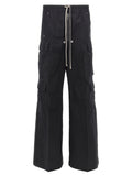 Black Relaxed Cargo Pants 1