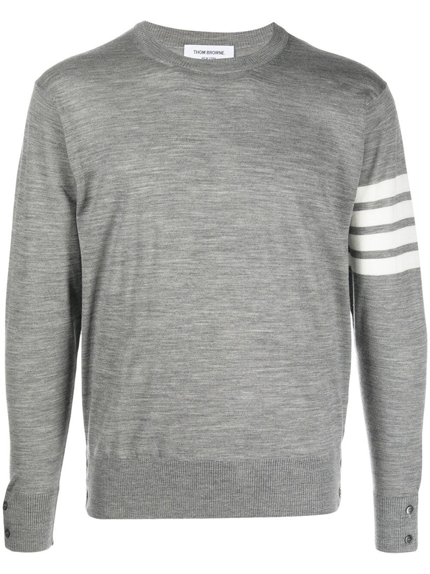 Grey Crew Neck Sweater 1