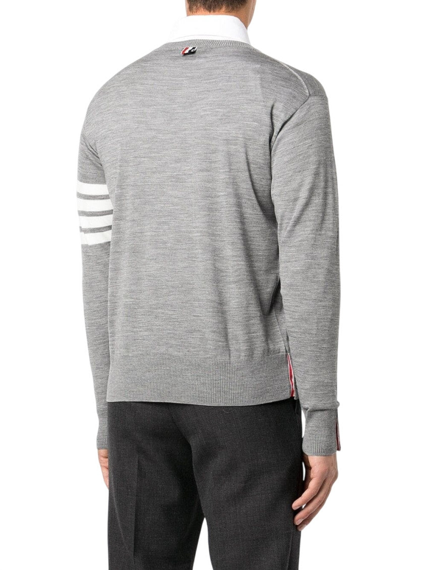 Grey Crew Neck Sweater 3